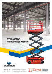 Elevated Access Sinoboom GTJZ0407SE Maintenance Manual