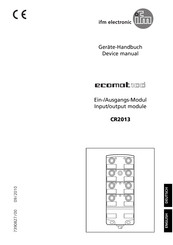 IFM Electronic CR2013 Device Manual