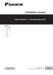 Daikin Altherma EHVH04S23DAVG Installation Manual