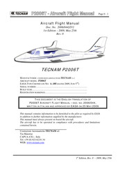 Tecnam P2006t Manuals Manualslib