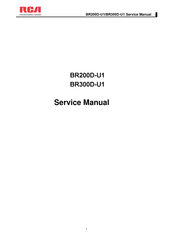 RCA BR300D-U1 Service Manual