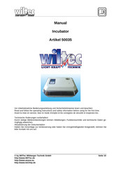 WilTec 50035 Manual
