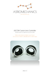 ASTROMECHANICS ASCOM Device Assembly And Software Using Manual