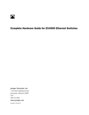 Juniper EX4500-40F-FB Complete Hardware Manual