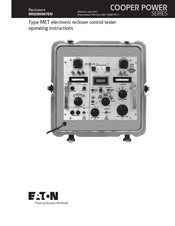 Eaton MET Operating Instructions Manual