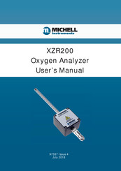 Michell Instruments XZR200 User Manual