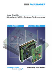 Faulhaber BLD 5606-CC4P Operating Instructions Manual