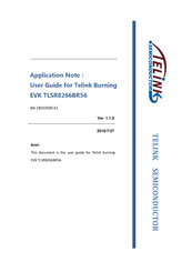 TELINK SEMICONDUCTOR EVK TLSR8266BR56 User Manual