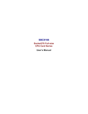 AXIOMTEK SBC8166 User Manual