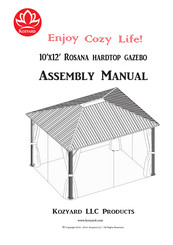 Kozyard Rosana Assembly Manual