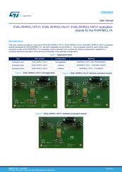 ST EVAL-RHRICL1AFV1 User Manual