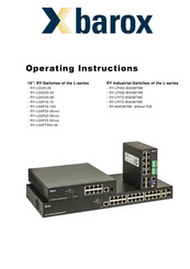 Barox RY-804GBTME Operating Instructions Manual