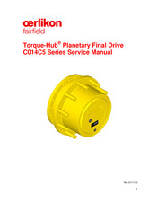Oerlikon Fairfield Torque-Hub C014C5 Series Service Manual