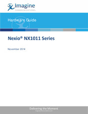 Imagine communications Nexio NX1011 MGX Hardware Manual