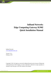 InHand IG902-B Quick Installation Manual