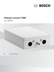 Bosch VJC-7000-90 Installation Manual