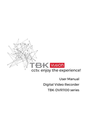 TBK vision TBK-DVR1100 Series User Manual
