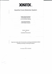 Xintex G-1B-R Series Owner's Manual & Installation Instructions