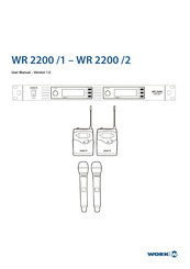 Worx WR 2200/2 User Manual