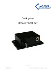 Rosler EQTrace TD Quick Manual