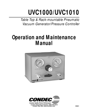 Condec UVC1010 Operation And Maintenance Manual