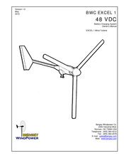 BWC EXCEL 1 Owner's Manual