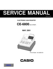 Casio CE-6800 Service Manual