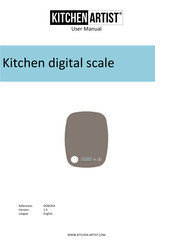KITCHEN ARTIST DOM354 User Manual