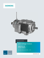 Siemens SIMOTICS DP 1PC134 Operating Instructions Manual