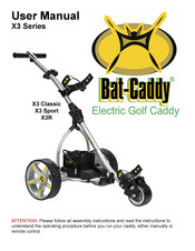 Bat-Caddy X3 Sport User Manual