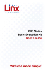 Linx Technologies EVAL-KH3 Series User Manual