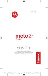 Motorola Moto Z2 Play Read Me
