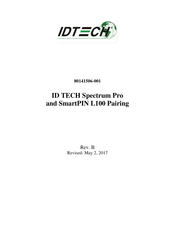 ID Tech SmartPIN L100 Pairing Manual