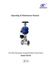 Keyvalve KP-28 Operating & Maintenance Manual