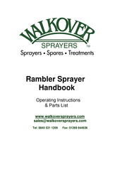 Walkover Sprayers Greenkeeper Handbook