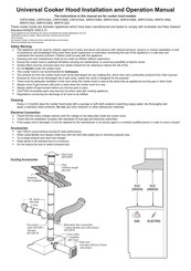 Electrolux Westinghouse WRF610WA Installation And Operation Manual