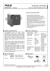 Puls DIMENSION Series Manual