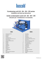 Frascold CR Series Installation And Start-Up Instructions Manual