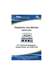 NatComm Telephone Line Monitor User Manual