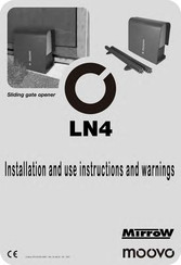 Mirrow Moovo LN432e Installation And Use Instructions And Warnings