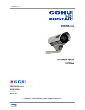 CohuHD Costar 3430HD Series Installation Manual