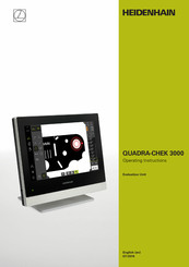 HEIDENHAIN QUADRA-CHEK 3000 Operating Instructions Manual