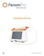 Spirosure FenomPro Instructions For Use Manual