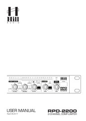 Hill Audio RPD-2200 User Manual