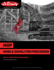 Stanley Labounty MDP 35R Safety, Operation & Maintenance