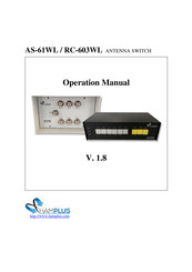 Hamplus RC-603WL Operation Manual