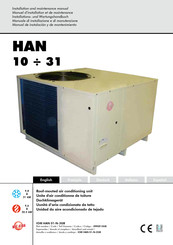 Airwell HAN 17 Installation And Maintenance Manual