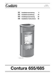 Nibe Contura 655 Installation Instructions Manual