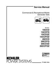 Kohler 20CCFO Service Manual