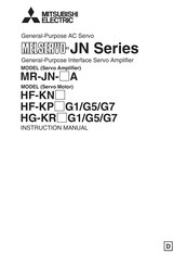Mitsubishi Electric MELSERVO-JN Series Instruction Manual